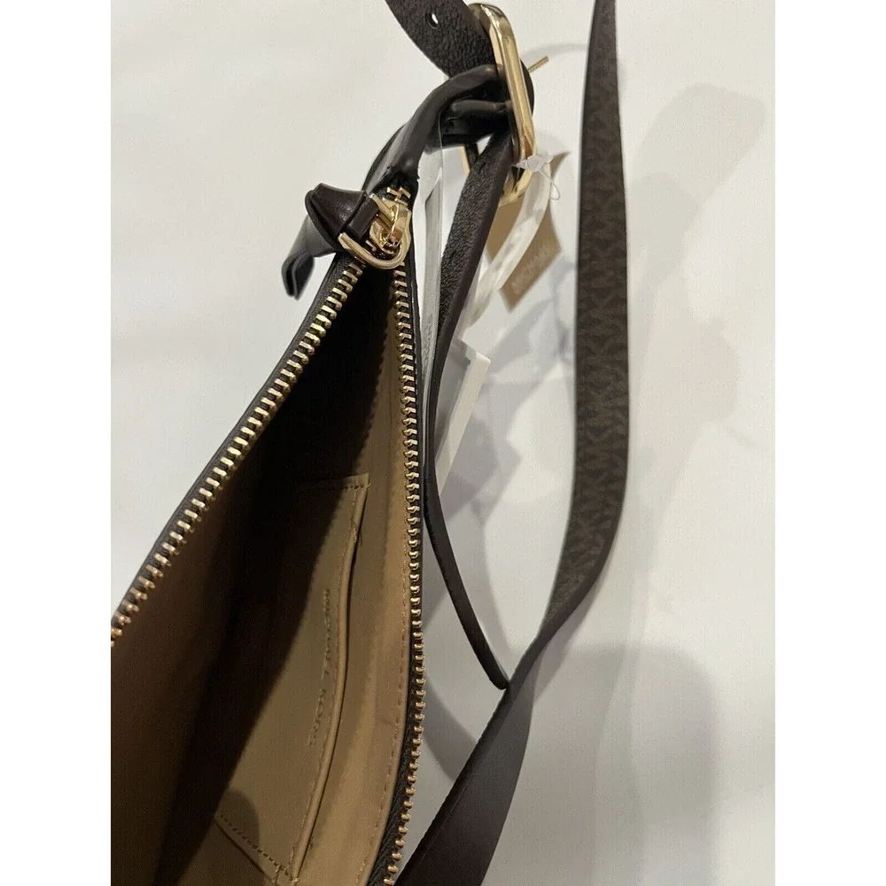 Michael Kors reversible Belt‎ Bag Crossbody Fanny Pack - Brown Leather - S / M